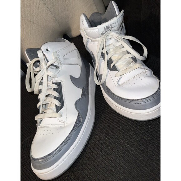 Nike Alphaballer Mid Bulls Sneakers Mens Size 10 Grey, White 487858-102 main image 6